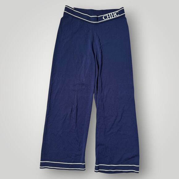 Carolina Herrera CHHC Women’s Pants Navy Blue Size M - Picture 1 of 6